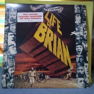 Monty Python's Life Of Brian Soundtrack Gold Stamp Promo vinyl Record ExRARE!!!!